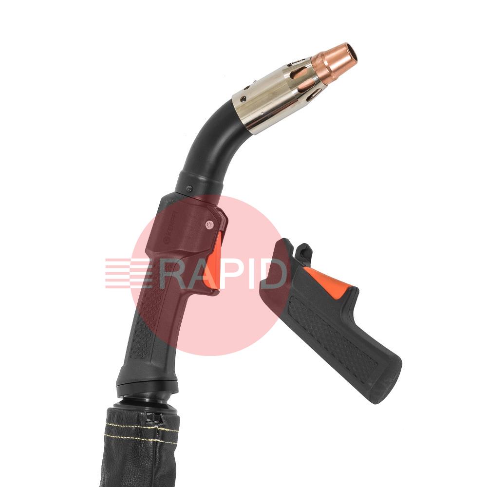 GF403G35  Kemppi Flexlite GF K3 403G Air Cooled 400A Fume MIG Gun with Euro Connection - 3.5m